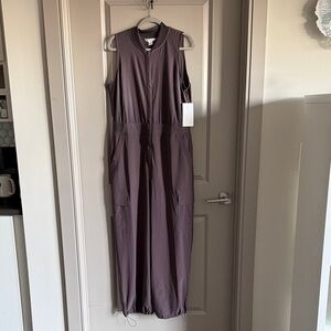 Athleta Sleeveless Mauve Jumpsuit
